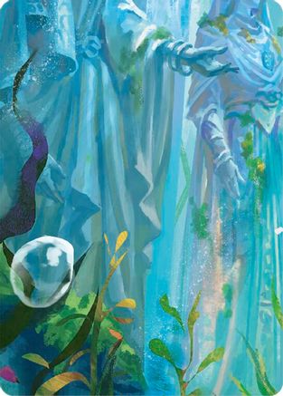 Image of Eye of Ophidia Art Card (Bottom Left) - Compendium of Rathe - Antiquity Pack Rainbow Foil