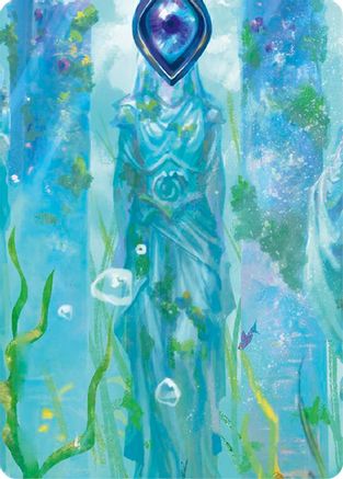 Image of Eye of Ophidia Art Card (Bottom Center) - Compendium of Rathe - Antiquity Pack Rainbow Foil