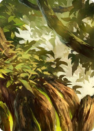 Image of Heart of Fyendal Art Card (Top Right) - Compendium of Rathe - Antiquity Pack Rainbow Foil