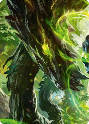 Image of Heart of Fyendal Art Card (Middle Left) - Compendium of Rathe - Antiquity Pack Rainbow Foil