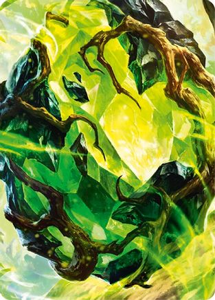 Image of Heart of Fyendal Art Card (Middle Center) - Compendium of Rathe - Antiquity Pack Rainbow Foil