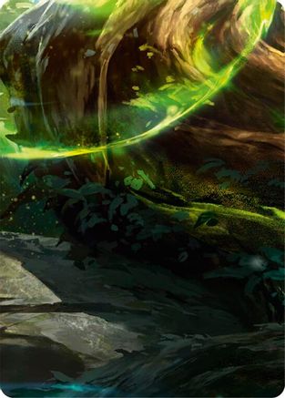Image of Heart of Fyendal Art Card (Bottom Center) - Compendium of Rathe - Antiquity Pack Rainbow Foil
