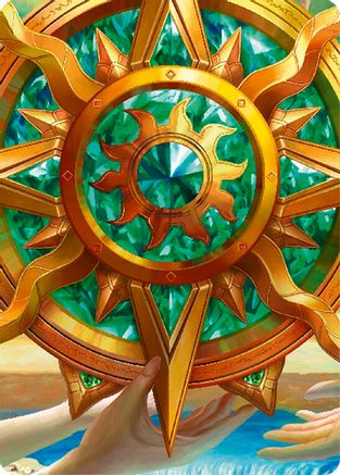 Image of Riches of Tropal-Dhani Art Card (Middle Center) - Compendium of Rathe - Antiquity Pack Rainbow Foil
