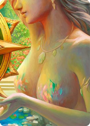 Image of Riches of Tropal-Dhani Art Card (Middle Right) - Compendium of Rathe - Antiquity Pack Rainbow Foil