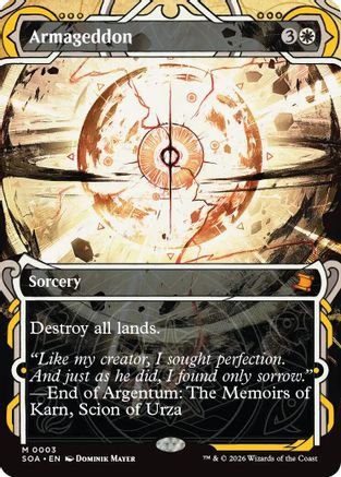 Image of Armageddon (SOA-003) - Secrets of Strixhaven: Mystical Archive