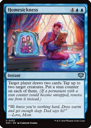 Image of Homesickness (SOS-053) - Secrets of Strixhaven Foil