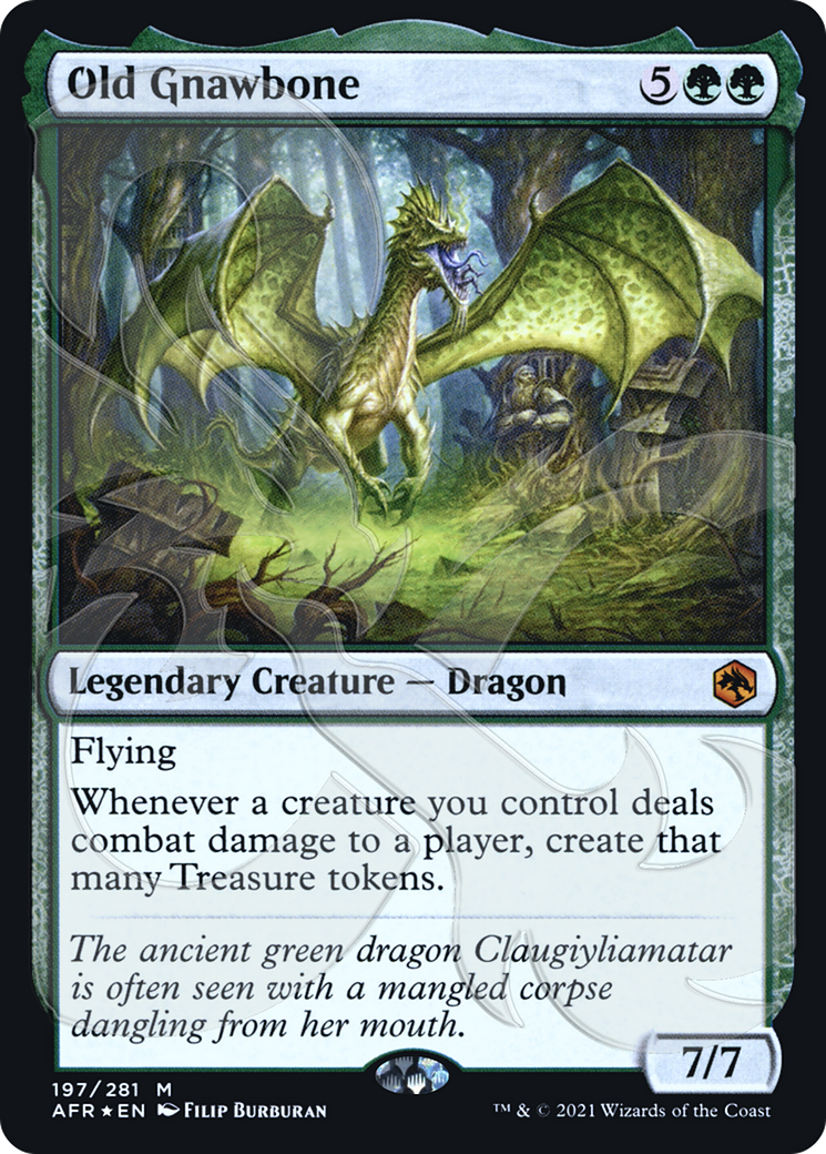 Image of Old Gnawbone (Ampersand Promo) [Dungeons & Dragons: Adventures in the Forgotten Realms Promos]