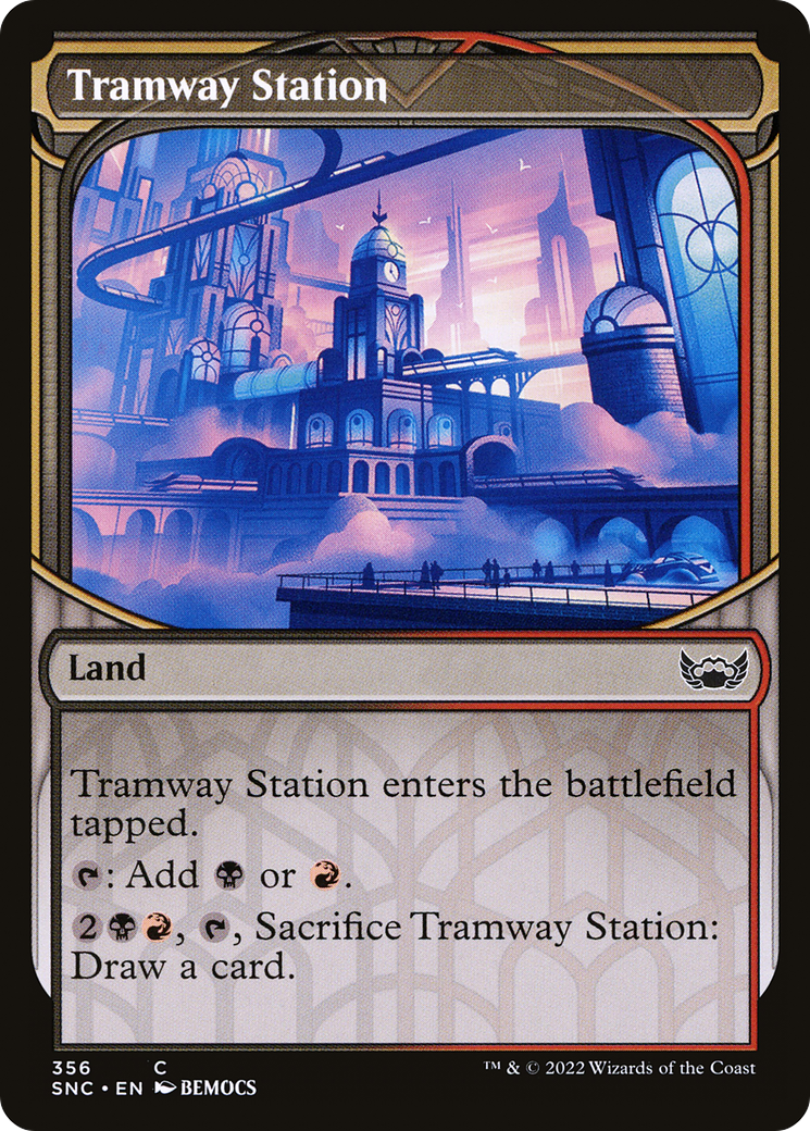 Image of Tramway Station (Showcase Skyscraper) [Streets of New Capenna]