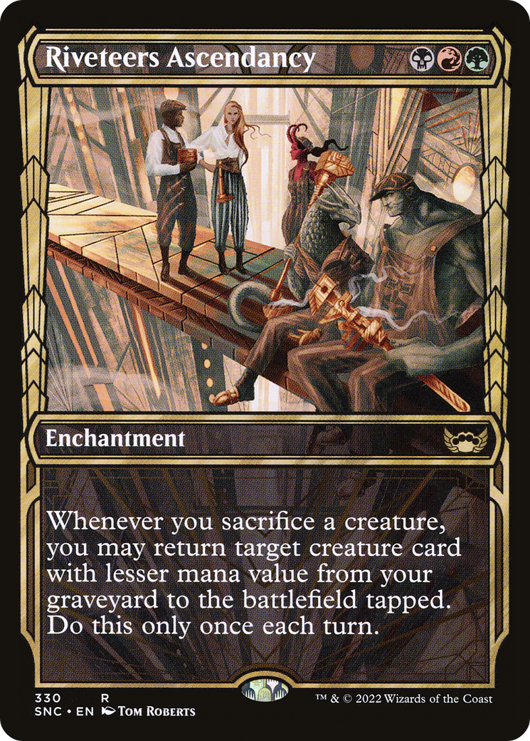 Image of Riveteers Ascendancy (Showcase Golden Age) [Streets of New Capenna]