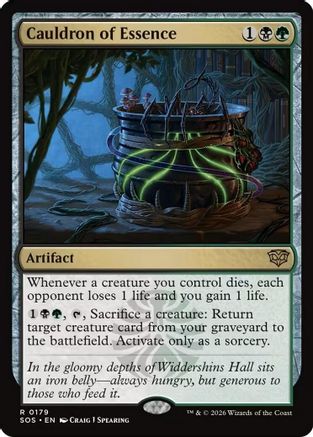 Image of Cauldron of Essence (SOS-179) - Secrets of Strixhaven