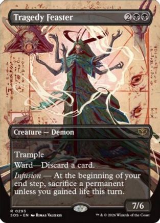 Image of Tragedy Feaster (Borderless) (SOS-293) - Secrets of Strixhaven