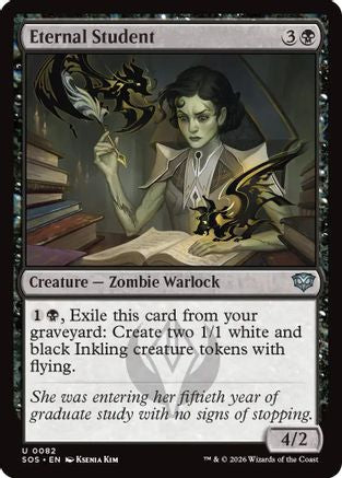 Image of Eternal Student (SOS-082) - Secrets of Strixhaven Foil