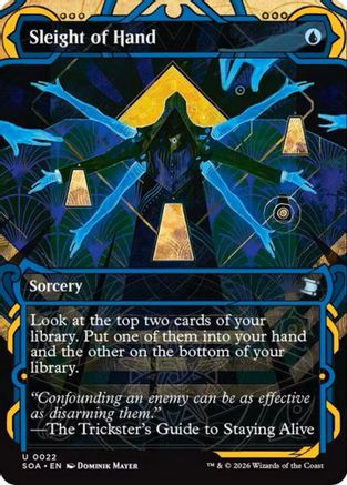 Image of Sleight of Hand (SOA-022) - Secrets of Strixhaven: Mystical Archive Foil