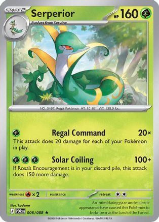 Image of Serperior 006/088  Deck Exclusives - Rare