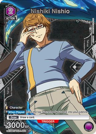 Image of Nishiki Nishio (U*) (UE18BT/TKG-1-053) - UE18BT Tokyo Ghoul Foil