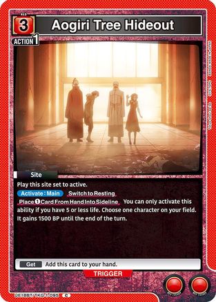 Image of Aogiri Tree Hideout (UE18BT/TKG-1-095) - UE18BT Tokyo Ghoul