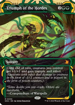 Image of Triumph of the Hordes (SOA-059) - Secrets of Strixhaven: Mystical Archive