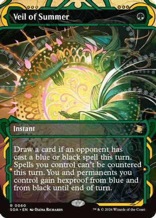 Image of Veil of Summer (SOA-060) - Secrets of Strixhaven: Mystical Archive Foil