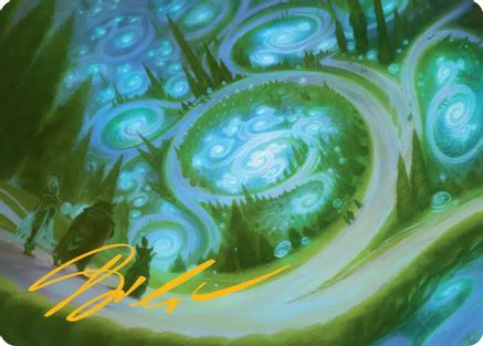Image of Mathemagics Art Card (Gold-Stamped Signature) (ASSOS-008) - Art Series: Secrets of Strixhaven