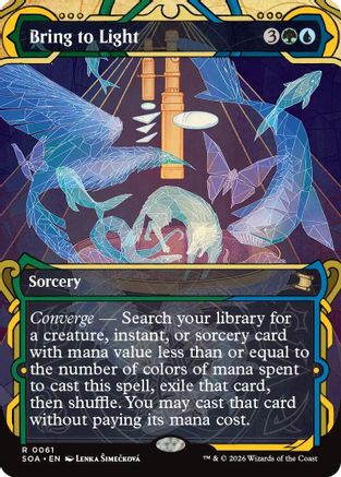 Image of Bring to Light (SOA-061) - Secrets of Strixhaven: Mystical Archive Foil