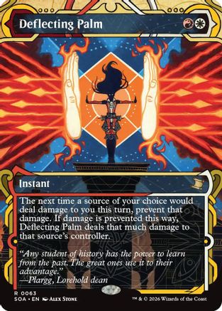 Image of Deflecting Palm (SOA-063) - Secrets of Strixhaven: Mystical Archive