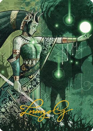 Image of Shamanic Revelation Art Card (Gold-Stamped Signature) (ASSOS-047) - Art Series: Secrets of Strixhaven