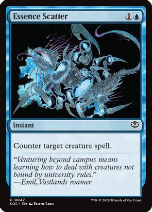 Image of Essence Scatter (SOS-047) - Secrets of Strixhaven Foil