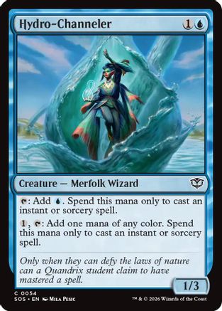 Image of Hydro-Channeler (SOS-054) - Secrets of Strixhaven Foil