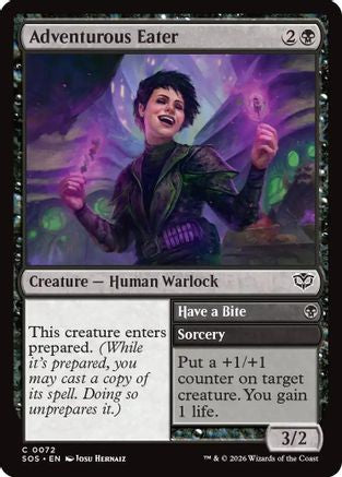 Image of Adventurous Eater (SOS-072) - Secrets of Strixhaven