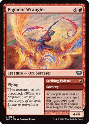 Image of Pigment Wrangler (SOS-126) - Secrets of Strixhaven