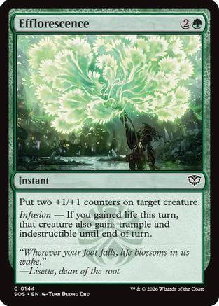 Image of Efflorescence (SOS-144) - Secrets of Strixhaven