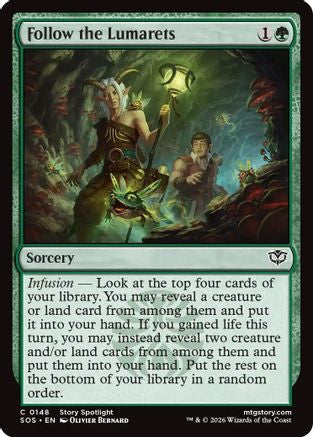 Image of Follow the Lumarets (SOS-148) - Secrets of Strixhaven Foil