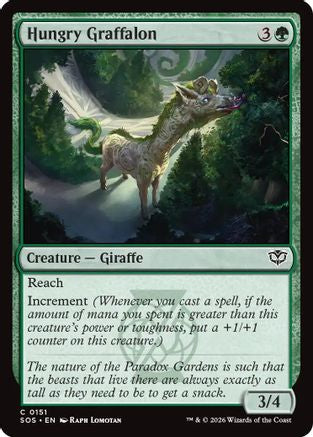 Image of Hungry Graffalon (SOS-151) - Secrets of Strixhaven Foil