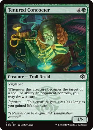 Image of Tenured Concocter (SOS-163) - Secrets of Strixhaven