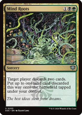 Image of Mind Roots (SOS-203) - Secrets of Strixhaven Foil