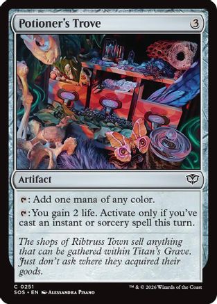 Image of Potioner's Trove (SOS-251) - Secrets of Strixhaven