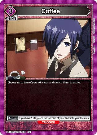 Image of Coffee (UE18ST/TKG-1-061) - UE18ST Tokyo Ghoul Starter Deck