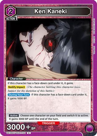 Image of Ken Kaneki (101) (UE18ST/TKG-1-101) - UE18ST Tokyo Ghoul Starter Deck