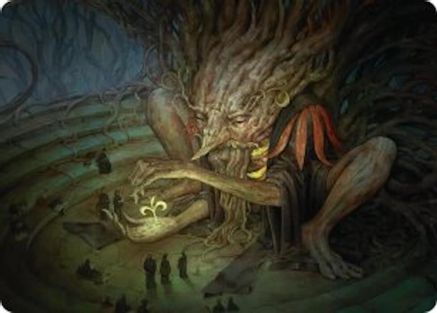 Image of Old-Growth Educator Art Card (ASSOS-020) - Art Series: Secrets of Strixhaven