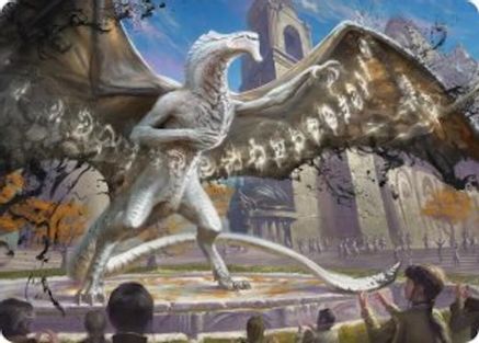 Image of Silverquill, the Disputant Art Card (ASSOS-023) - Art Series: Secrets of Strixhaven