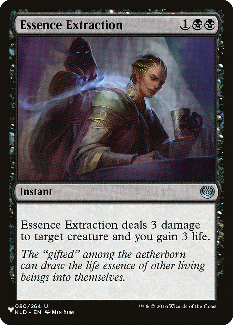 Image of Essence Extraction [The List]