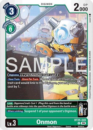 Image of Onmon (BT25-045) - Dual Revolution