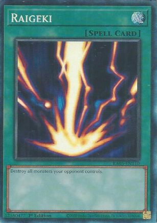 Image of Raigeki (Collector's Rare) (RA05-EN110) - Rarity Collection 5 1st Edition
