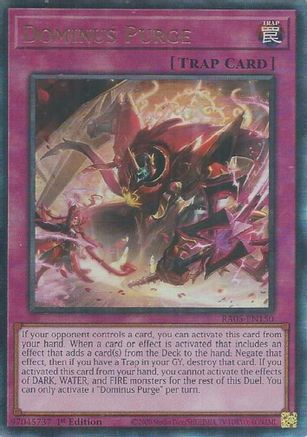 Image of Dominus Purge (Ultimate Rare) (RA05-EN150) - Rarity Collection 5 1st Edition