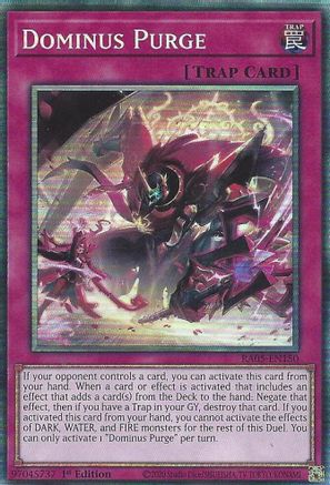 Image of Dominus Purge (Collector's Rare) (RA05-EN150) - Rarity Collection 5 1st Edition