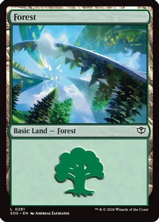 Image of Forest (0281) (SOS-281) - Secrets of Strixhaven