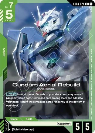 Image of Gundam Aerial Rebuild (GD04-024) - Phantom Aria
