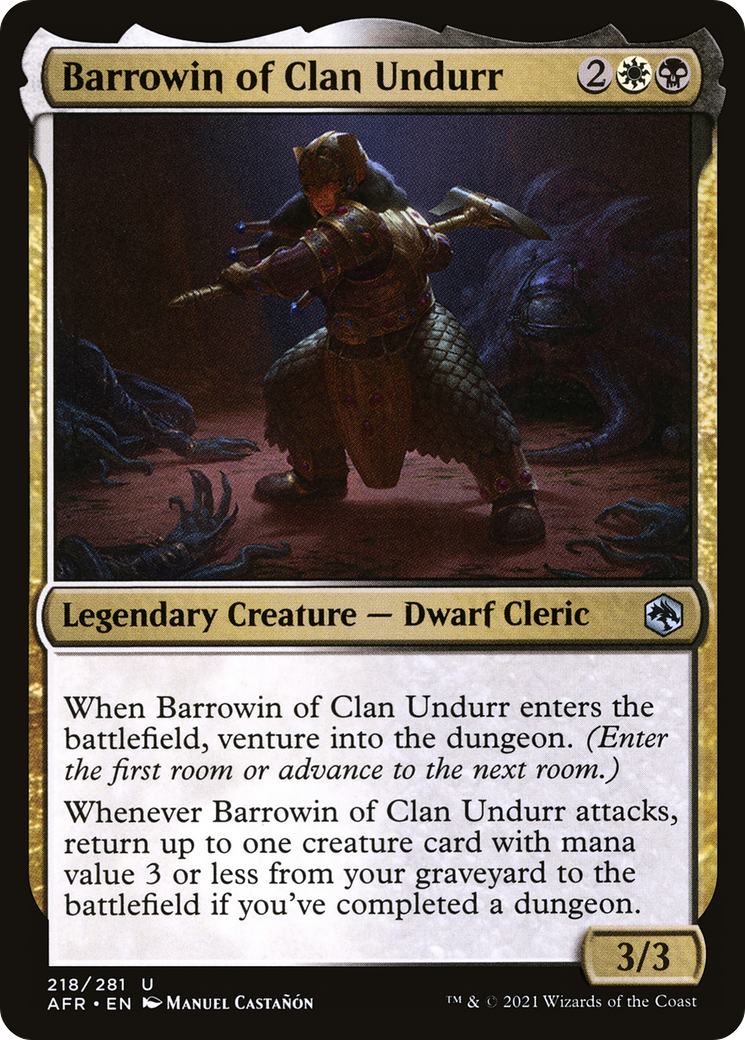 Image of Barrowin of Clan Undurr [Dungeons & Dragons: Adventures in the Forgotten Realms]