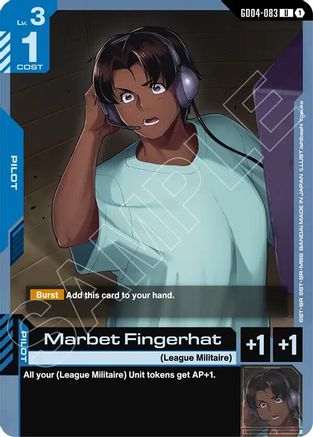 Image of Marbet Fingerhat (GD04-083) - Phantom Aria