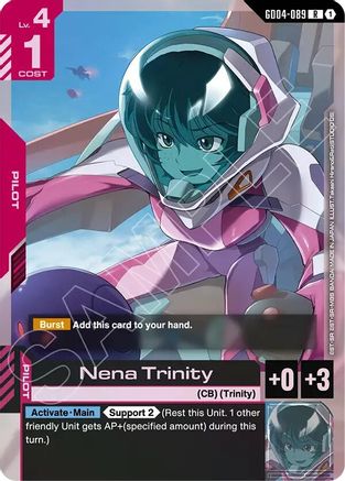 Image of Nena Trinity (GD04-089) - Phantom Aria Holofoil